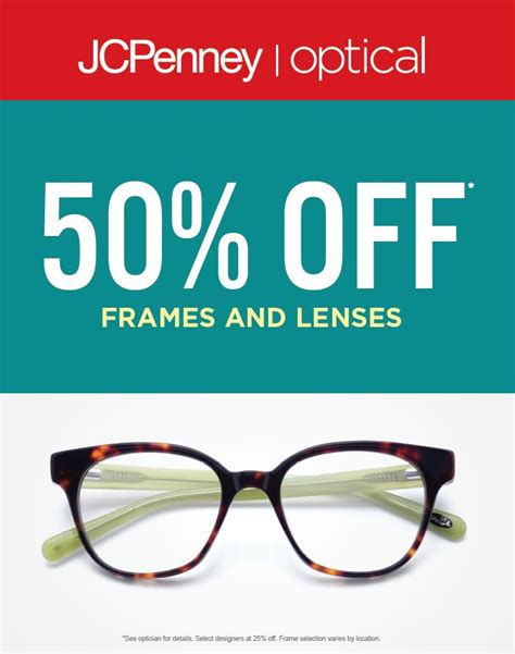 jcpenney eyeglass specials.